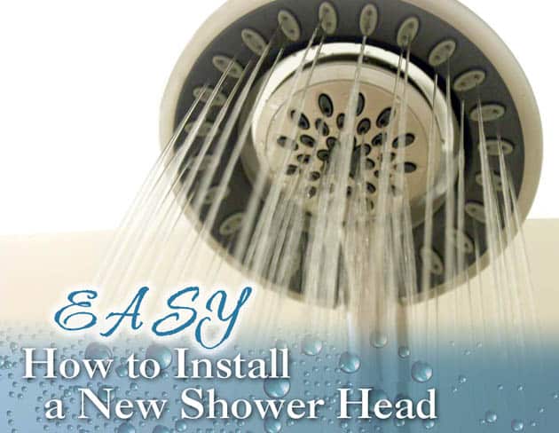 Easy How To Install Shower Head
