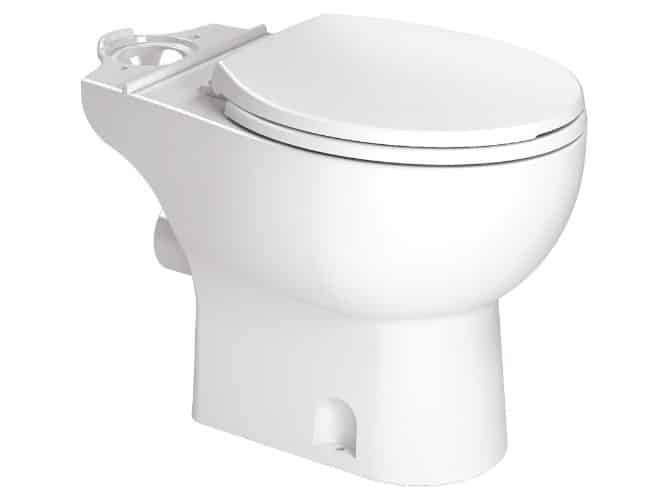 Saniflo Round And Elongated Rear Discharge Toilets
