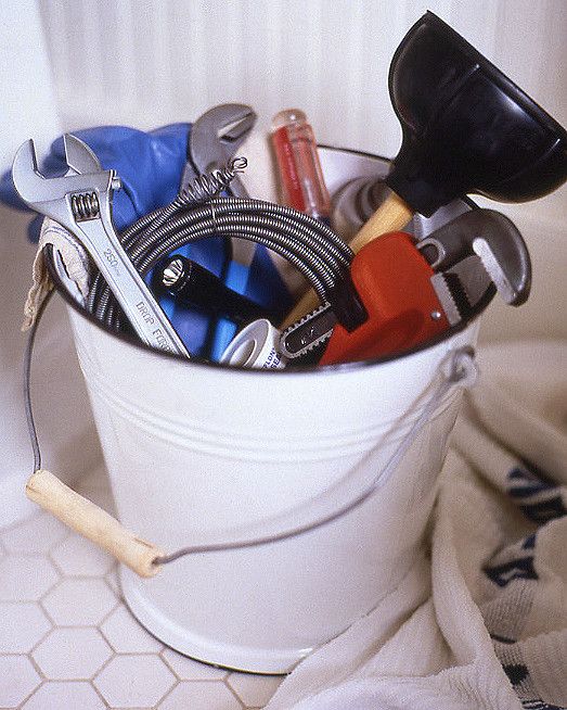 Tools In Bucket